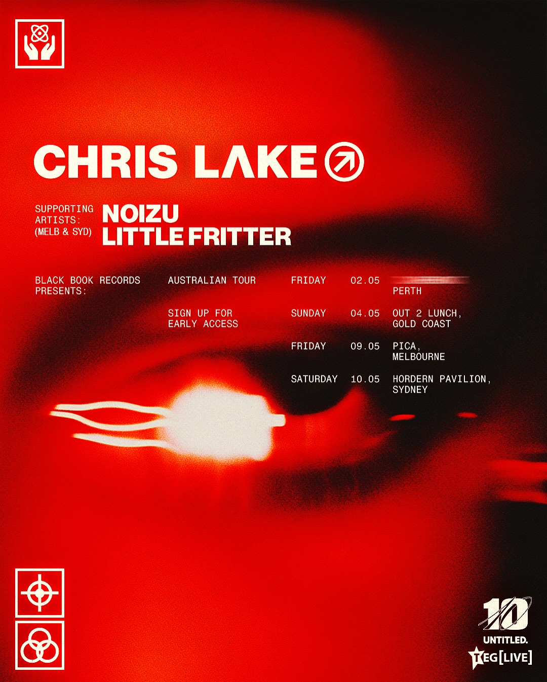 Chris Lake Tour Poster 2025